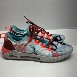 Under Armor Icon Sneakers Shoes Lace Up Athletic Running Shoe White Women Size 7